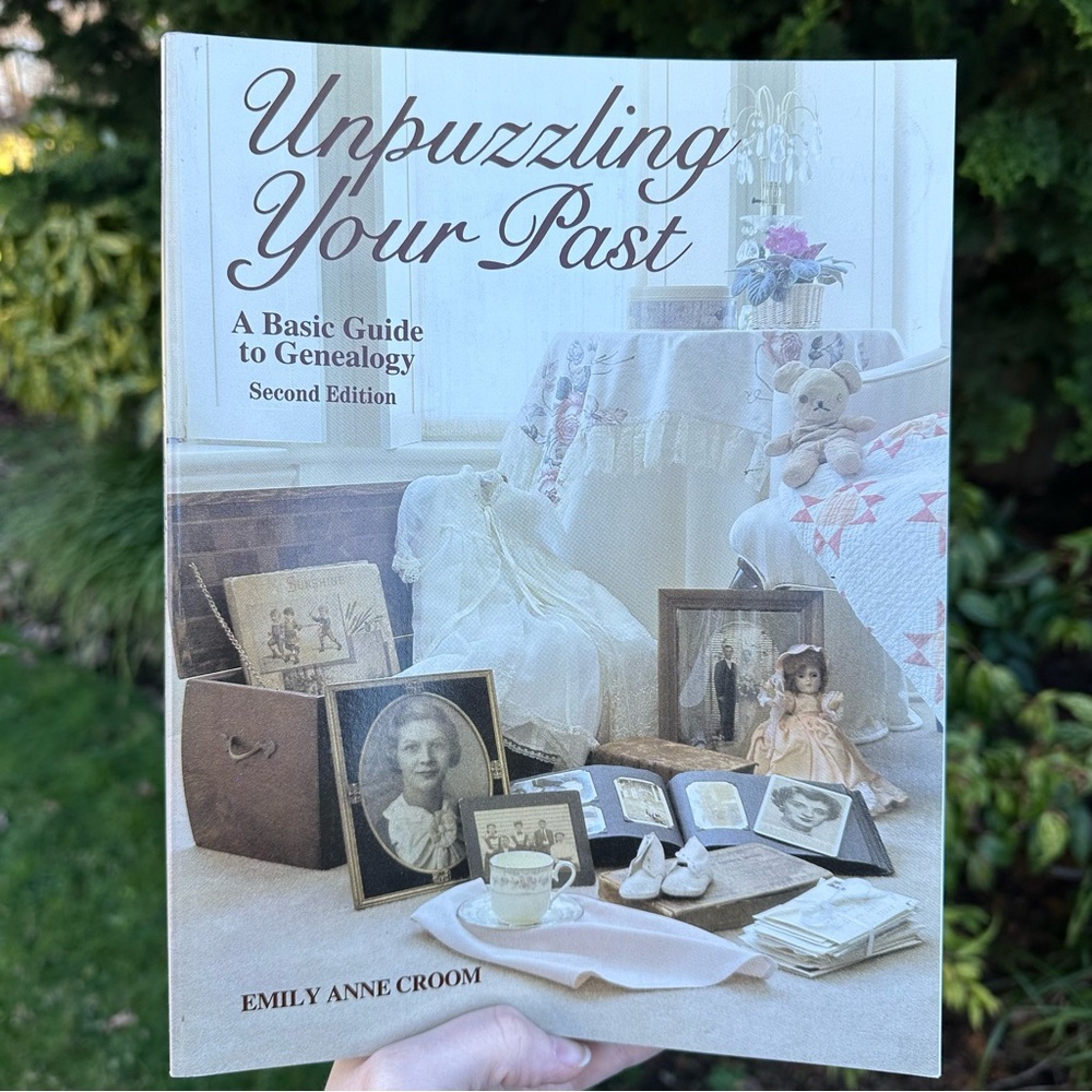 Vintage Unpuzzling Your Past: A Basic Guide to Genealogy Paperback Book
